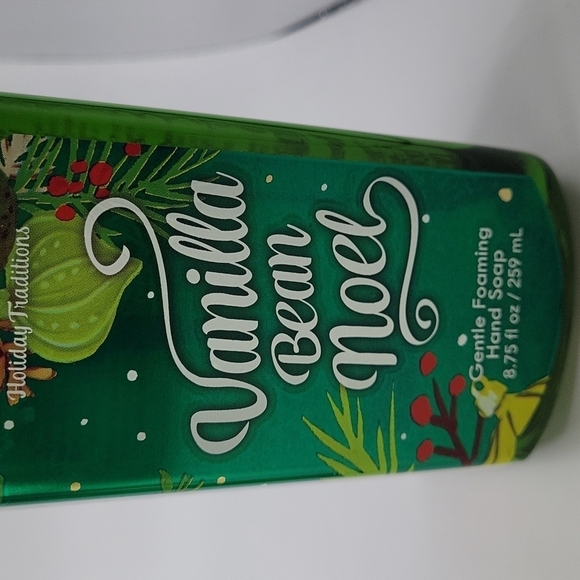 Bath & Body Works Vanilla Bean Noel Mist Shower Gel Soap Set - Picture 4 of 8